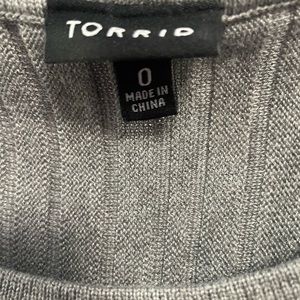 Shorty sleeve sweater dress
